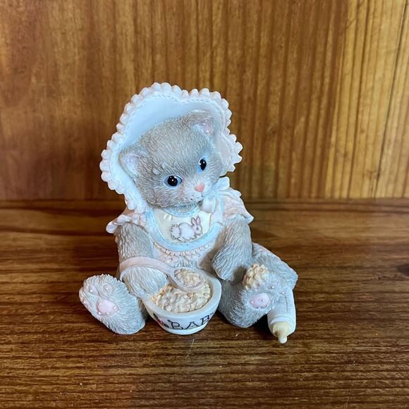 1995 Priscilla Hillman Tummy Full of Love For You Enesco Reg# 7C12/701 - Picture 1 of 6